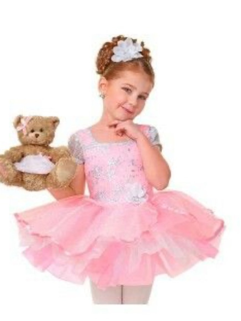 Curtain Call Costumes Me & My Teddy Tutu Ballerina Halloween Dance Costume